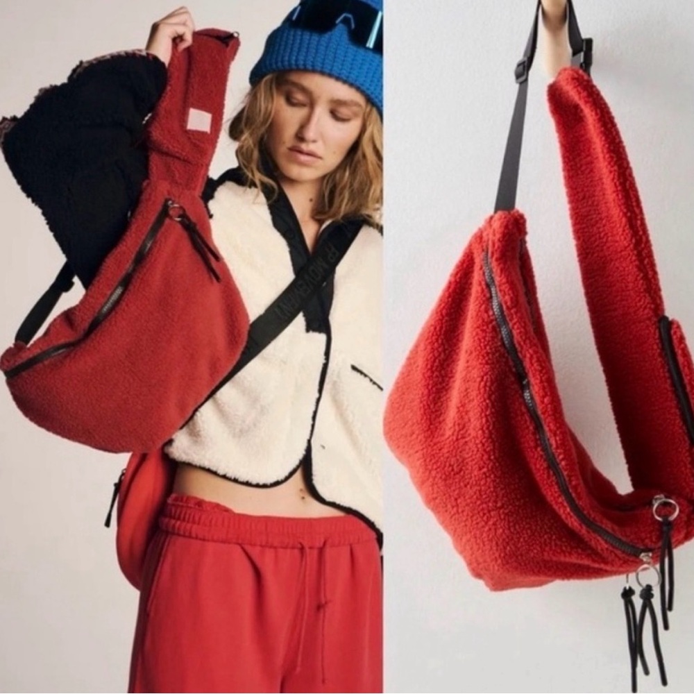 Free People Movement overachiever Sherpa sling bag